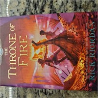 The Throne of Fire by Rick Riordan Book