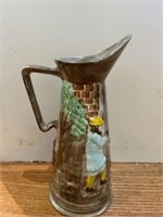 Decorative pitcher 11 inches tall