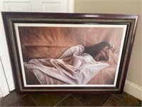 Women laying in bed picture