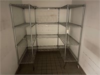 6 - Metro Shelving Units of Various Size