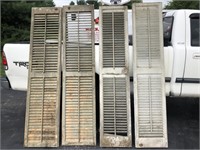 4 Old Wood Shutters