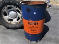 Gulf Gulfflex 120lb Grease Barrel