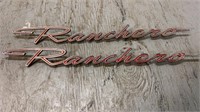 Ford Ranchero Emblems