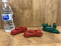 Early Ideal Plastic Trucks & Elmar Train Whistle