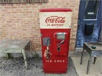 Cavalier Coca cola vending machine. C-51.