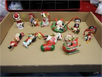 (10)Danbury Mint Betty Boop ornaments.