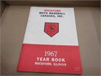 1967 Rockford Boys Baseball year book.