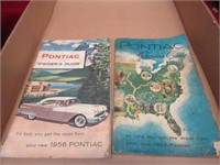 1955&1956 Pontiac owners guides.
