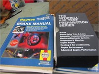 Vintage auto repair manuals.