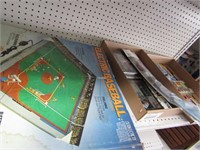 Baseball game & cards lot.