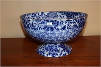 Doulton England Cobalt Blue Porcelain Large