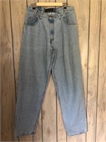 VINTAGE LEVI'S SILVER TAB BAGGY JEANS SIZE 36X36