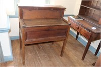 Primitive Lift Top Desk with Bottom Storage and 7