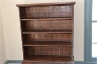 3 Shelf Wooden Book Case 36" X 10 1/2" X 39 1/2"
