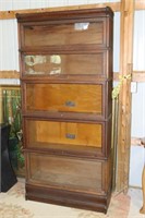 5 Section Barrister Bookcase Including Sections