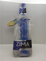 ZIMA Metal Advertising Sign  36" high
