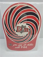 P-A-G  Ag  Advertising Sign Thin Cardboard  8x11"