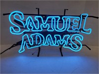 Neon Samuel Adam's Advertising Sign 24x12"