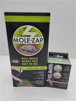 Mole zap and CO 2 cartridges