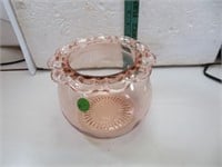 Vintage Depression Glass Old Colony Open Lace Bowl