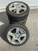 215/50R17 snow tires and rims