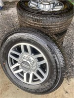275/65R18 tires and Ford rims