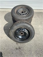265/65R17 snow tire and rims