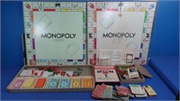 2 Vintage Monopoly Games-1 ©1935,1 ©1961