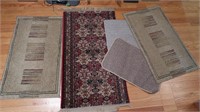 5 Area Rugs-Largest 27x52"