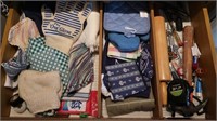 Contents of Drawer-Hot Pads, Placemats, Tools