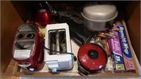 Contents of Shelf-Sm. Kitchen Appliances,BBQ Tools