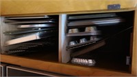 Contents of Cupboard-Baking Sheets, Muffin Tins,