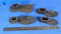Antique Iron Shoe Lasks