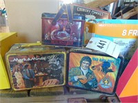 METAL VINTAGE LUNCH BOXES