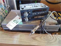 RADIO CASEETE PLAYER, VHS & DVD COMBO PLAYER