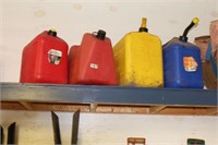 (4) Fuel Cans
