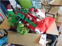 CHRISTMAS ITEMS IN BOX
