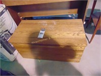 SMALL WOODEN TOY CHEST