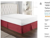 Hotel Luxury Bed Skirt/cover
