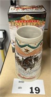 1996 BUDWEISER HOLIDAY STEIN