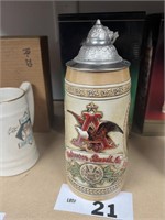 ANHEUSER-BUSCH "E" SERIES STEIN #02384