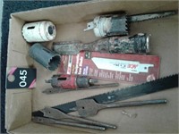 Hole saws and drill bits