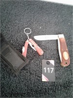Multi-tool knife and pocket knife