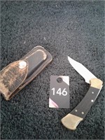 Buck pocket knife with holder