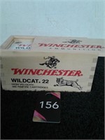 Winchester Wildcat 22 ammunition , full box