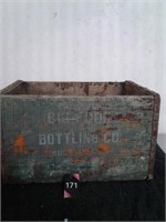 Big four Bottling Company wooden box