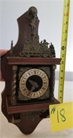 Antique Clock Atlas Holding the World-