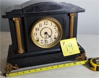 Antique Seth Thomas Mantel Clock-no key, no back