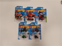 Hot-Wheels Ride-Ons lot of 5 - 2015-17