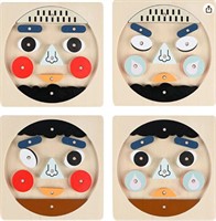 Steventoys Wooden Face Puzzle for Toddlers